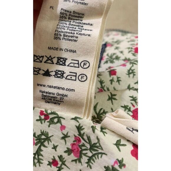 NAKETANO Womens Jacket Coat Size Small Brave Gray Full Zip Drawstring Hooded - Picture 9 of 12